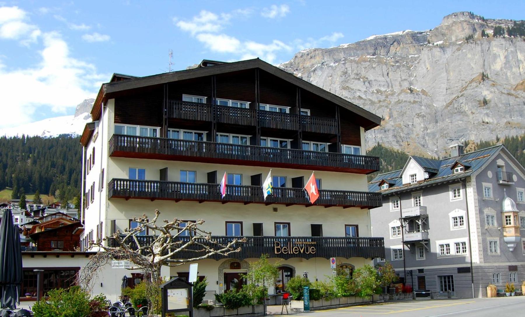 Hotel-Restaurant Bellevue Flims Extérieur photo