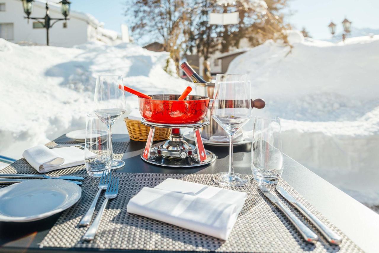 Hotel-Restaurant Bellevue Flims Extérieur photo